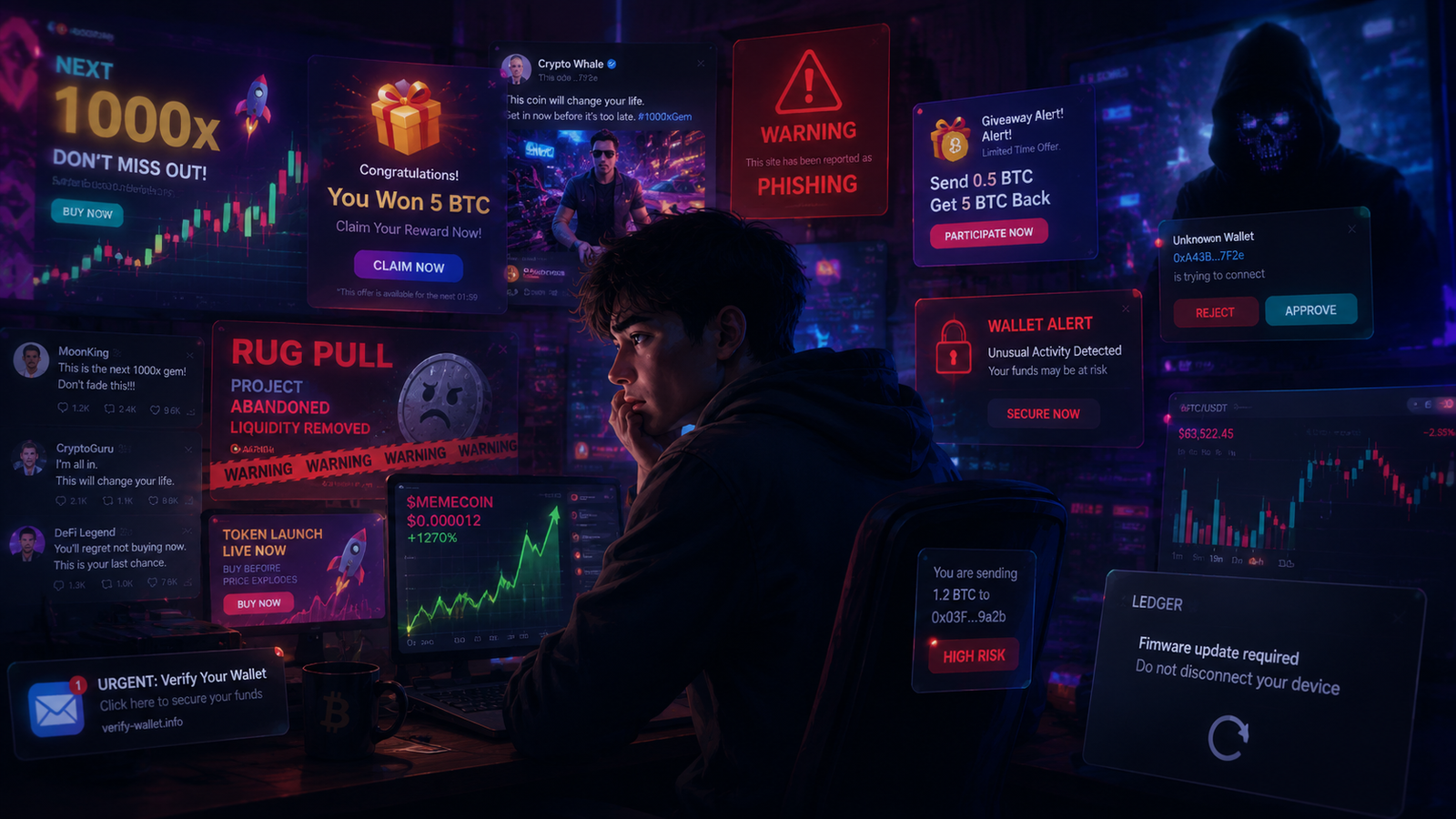 Understanding Why Crypto Scams Target Beginners First illustration